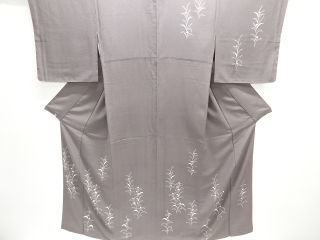 JAPANESE KIMONO / HOMONGI / FLORAL PLANTS